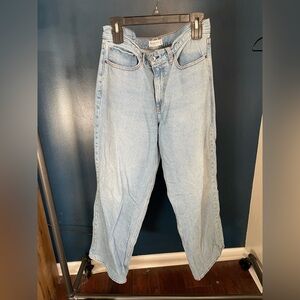 Abercrombie & Fitch Light Blue Slouchy Jeans